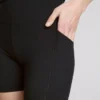 Yüksek bel, pürüzsüz destekli aktif yoga şortu Yüksek bel, pürüzsüz destekli aktif yoga şortu