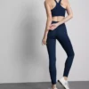 Yüksek bel, pürüzsüz destekli spor tayt