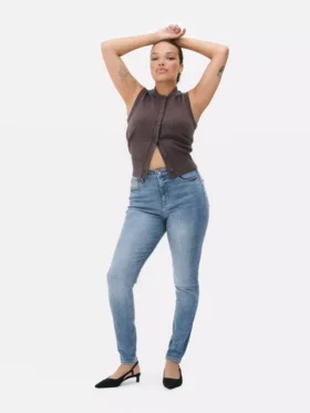 Yüksek bel skinny jean