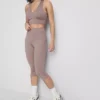 Yüksek bel spor kapri tayt