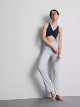 Yüksek bel spor yoga taytları