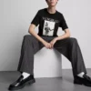 Yungblud kısa kollu grafik şort Yungblud kısa kollu grafik şort