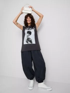 Yungblud pamuklu desenli tişört